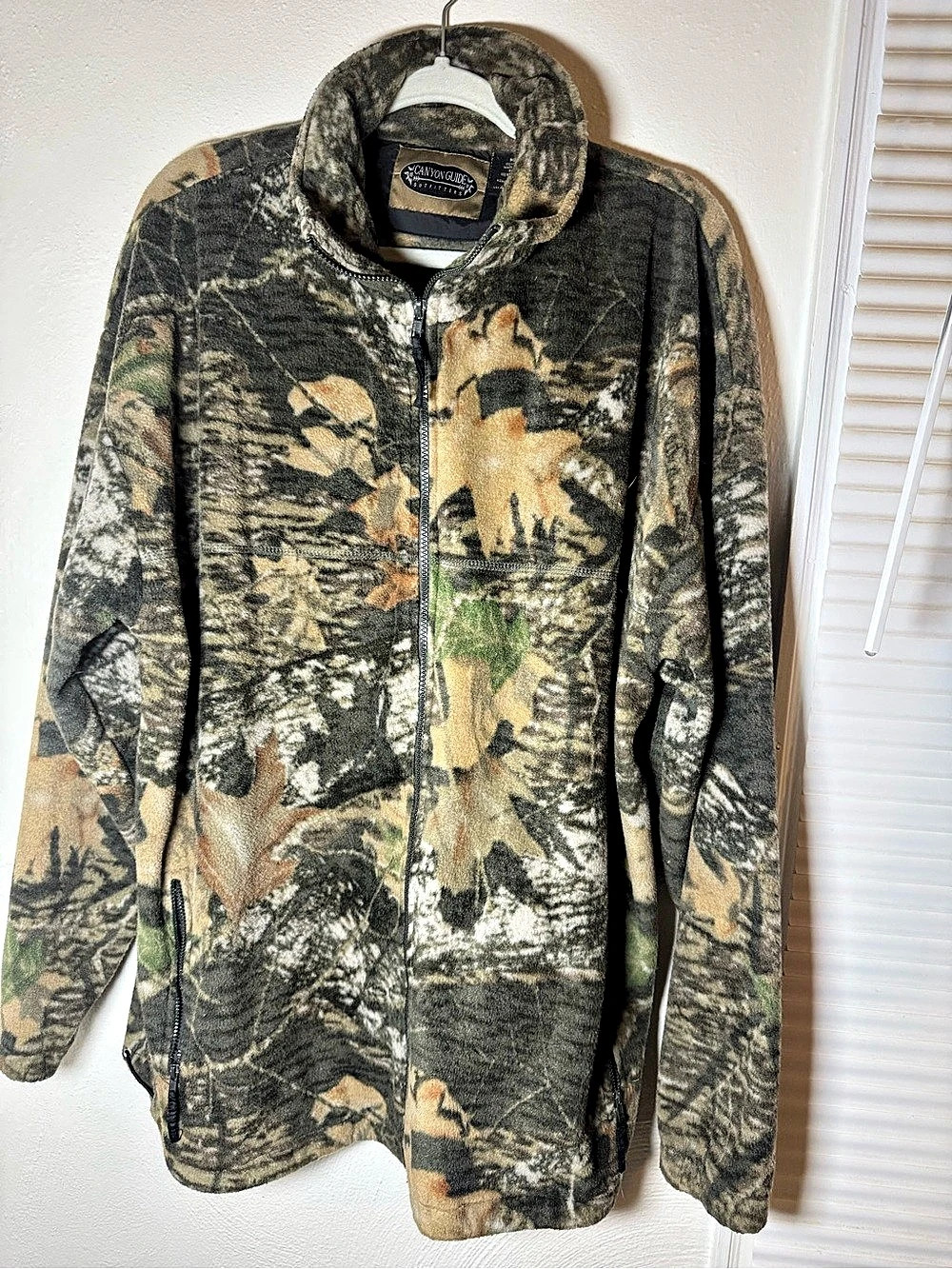 Canyon Guide Outfitters Men's Camo Full-Zip Jacket Polyester XL